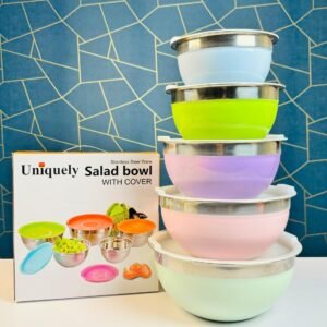 Uniquely Salad bowl WITH COVER